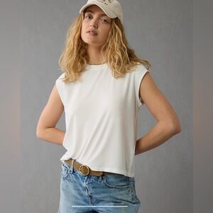 American Eagle AE Women’s Soft & Sexy Muscle T-Shirt L